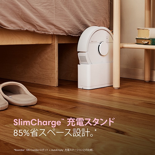 Roomba Mini Slim 掃除機＆床拭きロボット + SlimCharge 充電スタンド