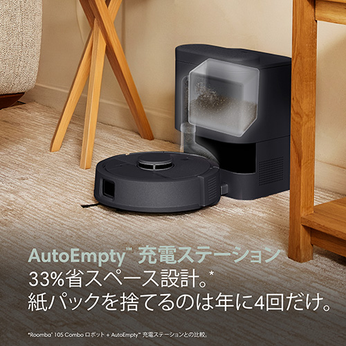 【予約商品】（2月27日より順次発送）Roomba Mini 掃除機＆床拭きロボット + AutoEmpty 充電ステーション