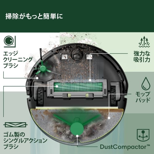 Roomba 205 DustCompactor Combo ロボット