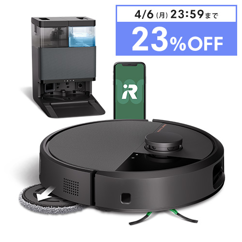 Roomba Plus 505 Combo ロボット + AutoWash 充電ステーション