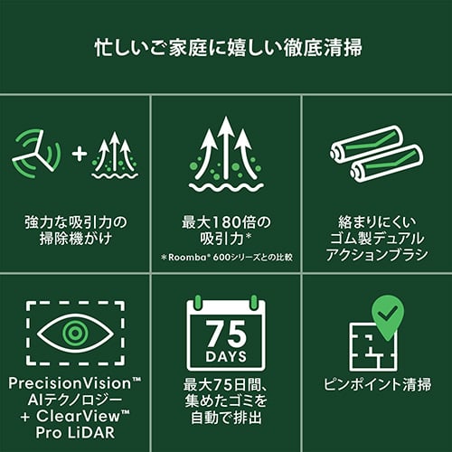 Roomba Max 705 Vac ロボット + AutoEmpty 充電ステーション