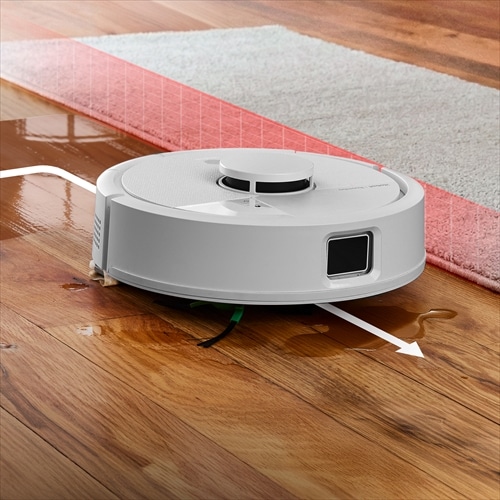 ミ*ー様 ロボット掃除機本体 ブラック 充電スタンド　電池式センサー付属 新製品】まさに、ブラックホールロボット掃除機。 「Makuake」にて10月