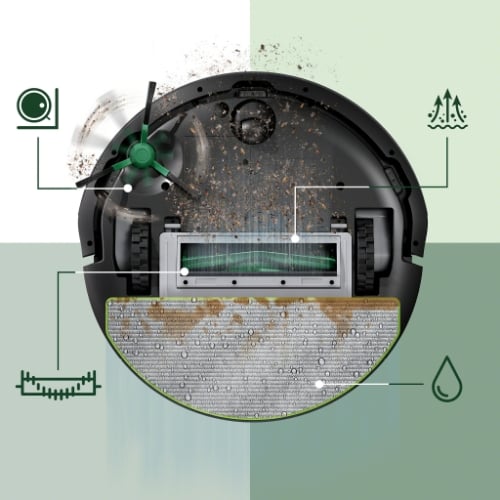 Roomba 105 Combo ロボット + AutoEmpty 充電ステーション | アイ